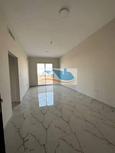 For rent in Ajman, a new building was opened for the first resident in Al Jurf Industrial Area 3 - near Woodlem Park School, two rooms and a hall - an