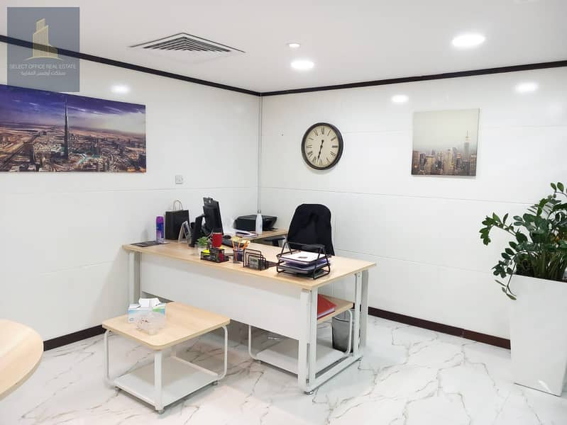 ⚡Hot Deal ⚡Fully Furnished Offices ⚡ Flexible Payments ⚡ Al Najda Street