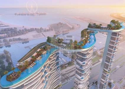 1 Bedroom Apartment for Sale in Dubai Harbour, Dubai - SEA VIEW | PRIVATE BEACH | HIGH FLOOR |CAVALLI BRANDED #OM
