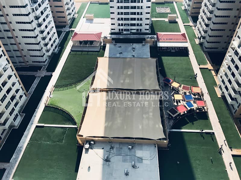 Garden-View !! 2 BHK Flat having Closed-Kitchen in Ajman One Towers, Ajman