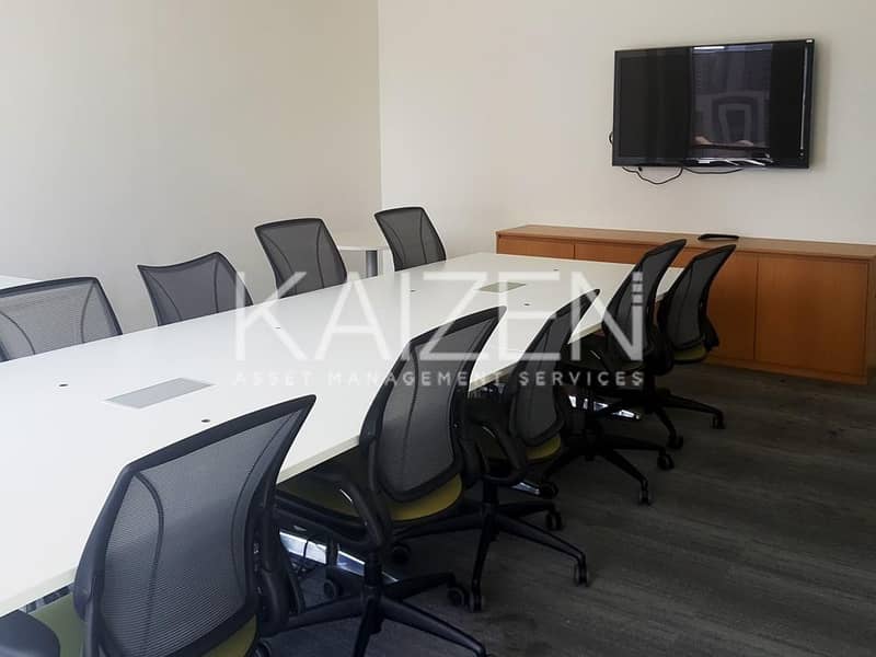 4 Fully Fitted and Furnished Office Space in a Premium Building