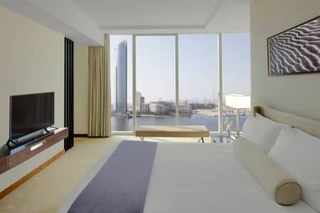 شقة فندقية 3 غرف نوم للايجار في دبي فيستيفال سيتي، دبي - شقة فندقية في إنتركونتيننتال ريزيدنس سويتس دبي،مرسى بلازا،دبي فيستيفال سيتي 3 غرف 35600 درهم - 7442215