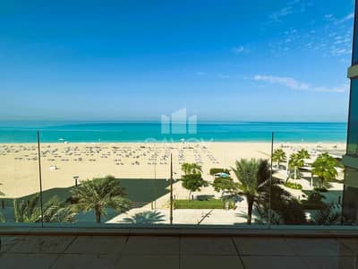 2 Bedroom Apartment for Rent in Saadiyat Island, Abu Dhabi - Full Sea View I  Beach Front Living  I Balconies