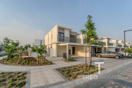 4 Bedroom Townhouse for Rent in Tilal Al Ghaf, Dubai - Large corner plot | Near pool | New home