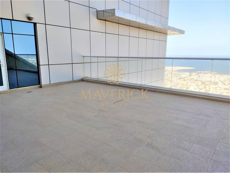 13 Sea View | Big 1BR+Terrace | Chiller+2 Months Free