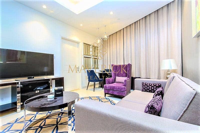 7 Canal View | Luxury Furnished 1BR | High Floor