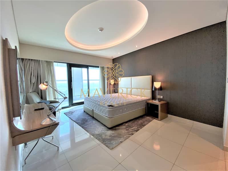 7 Panoramic View | Furnished 3BR+Maids/R | Highest Floor