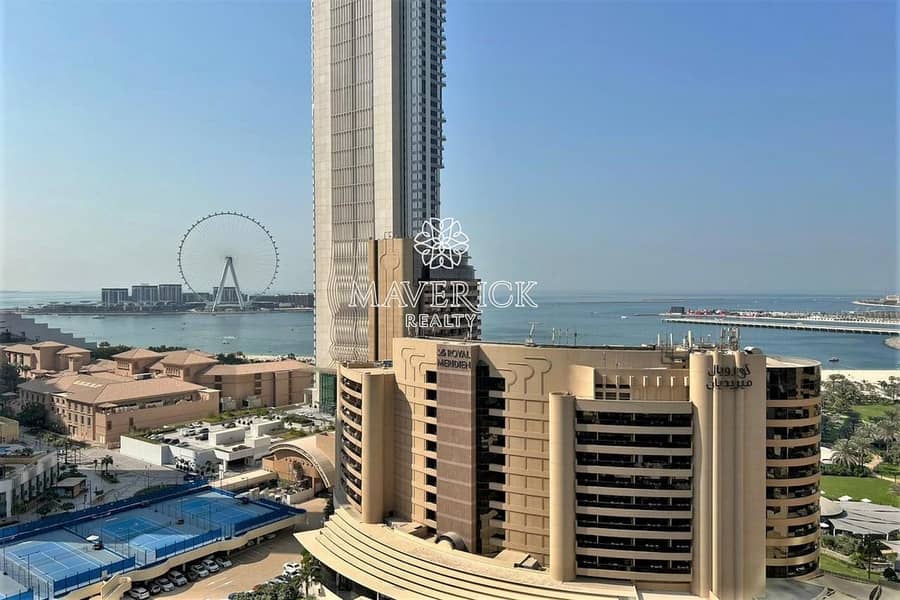 Luxuriously Furnished 2BR | Full Sea View | Rented