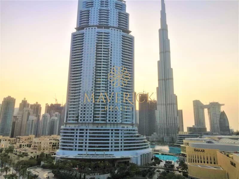 Brand New+Furnished 1BR | Burj+Fountain View