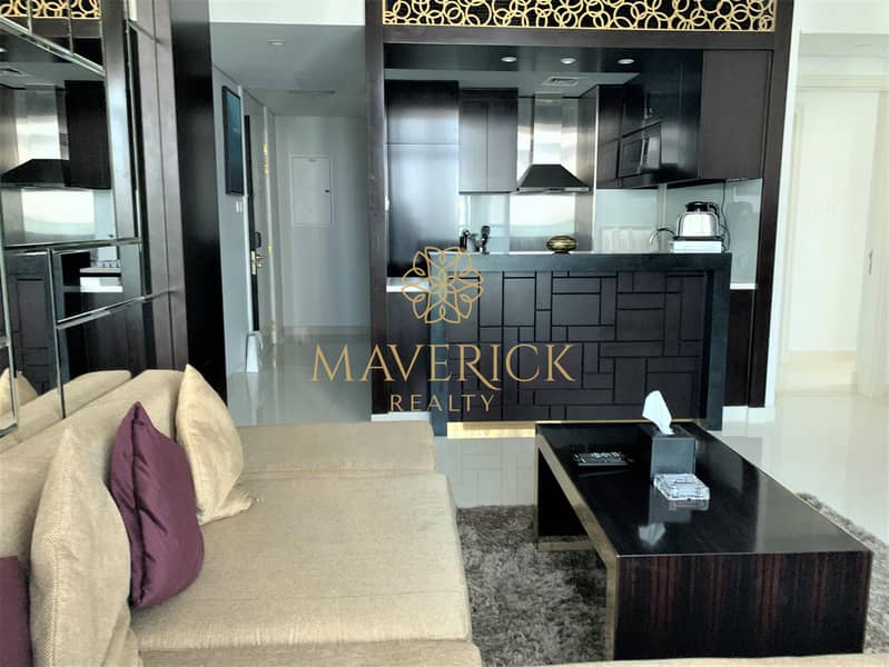 5 Furnished 2BR | Canal View | High Floor