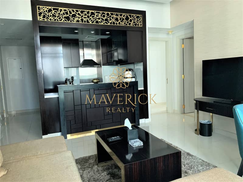 6 Furnished 2BR | Canal View | High Floor
