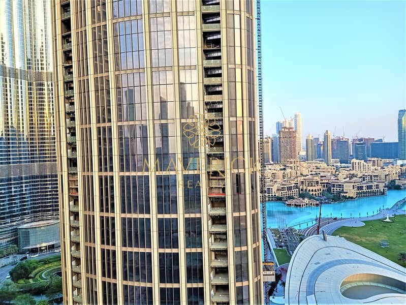 13 Burj+Fountain View | Chiller Free 3BR+Terrace