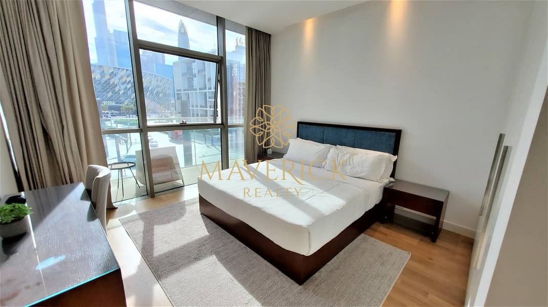 8 Burj+Blvd View | Furnished 1BR | Rooftop Pool