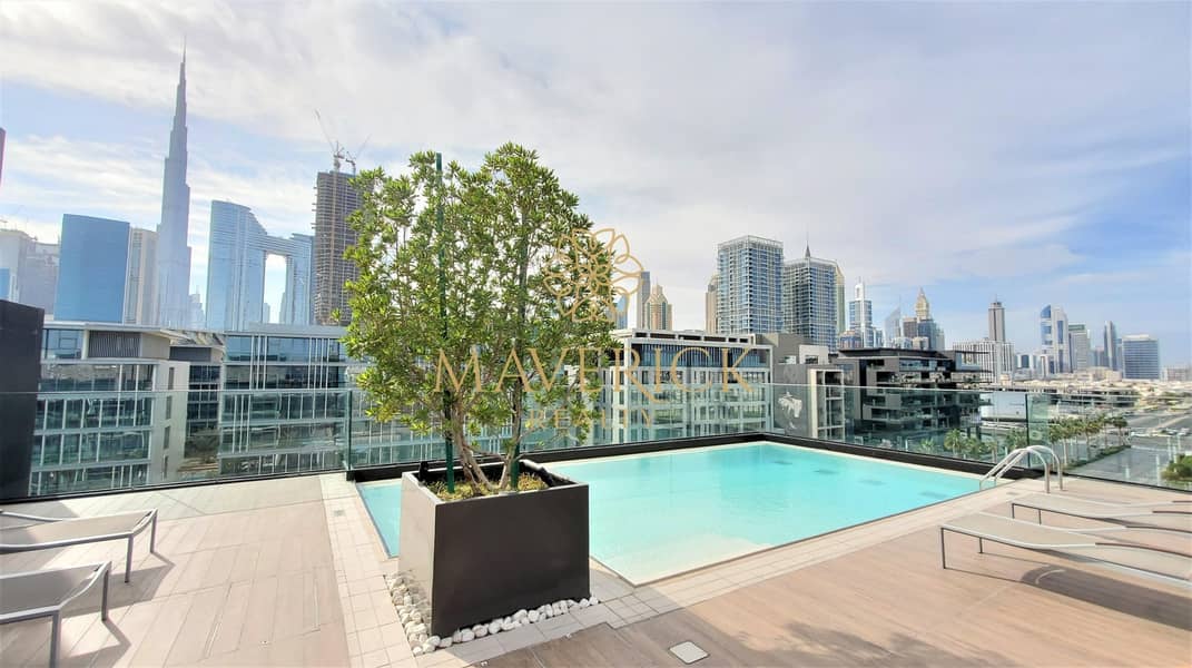 15 Burj+Blvd View | Furnished 1BR | Rooftop Pool