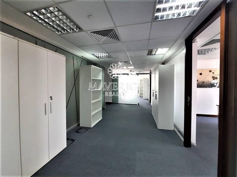 7 Fitted+Partitioned+Furnished Office | Near Metro
