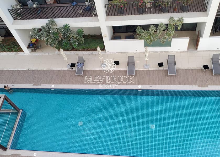 11 Bright+Spacious 1BR | Pool View | High Floor