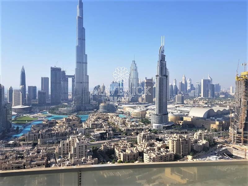 Burj+Fountain View | Furnished 2BR | High Floor