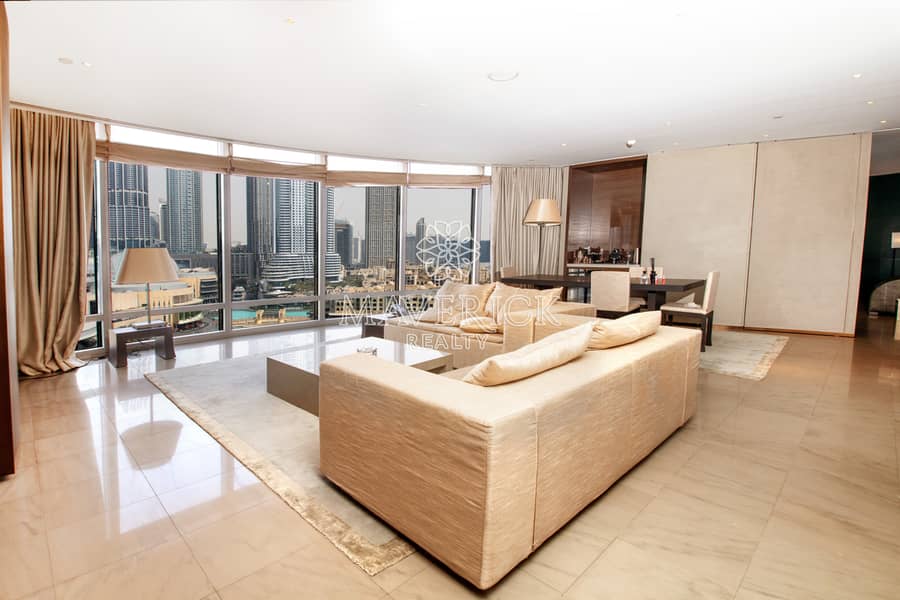 Full Fountain View | Iconic+Luxury 2BR | Furnished