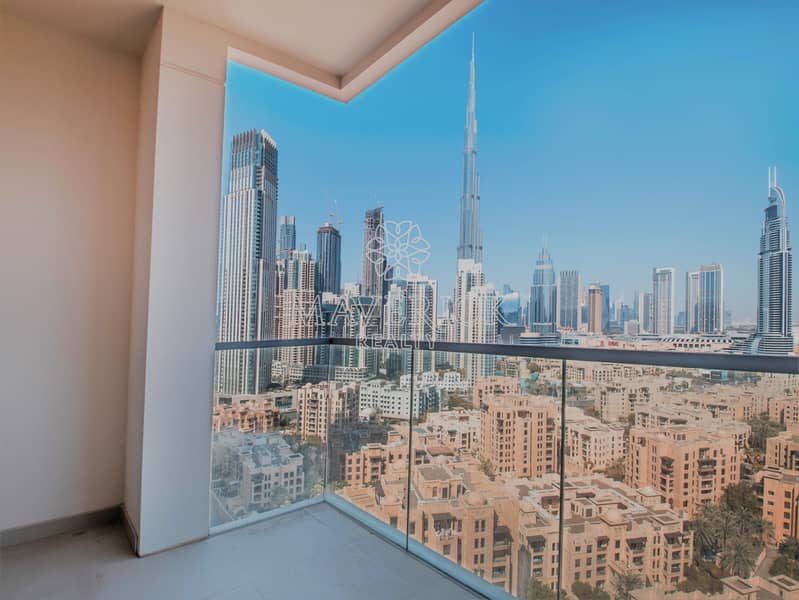 Spacious 2BR | Burj View | Prime Location