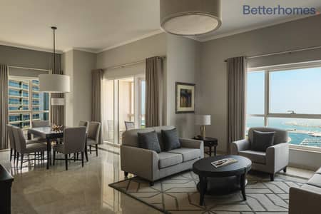 2 Bedroom Flat for Rent in Dubai Marina, Dubai - Sea View | All Bills Included | Pet Friendly