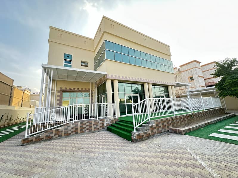 LUXURY VILLA IN  AL KHAWANEEJ  10bedrooms  2 halls  1 living  1 dining  1 kitchen  garden   maids room store  laundry  parking  kids play area   very