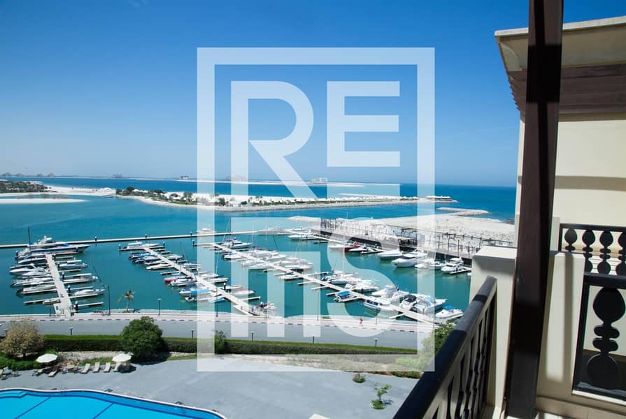Stunning Sea View 1BR in the Marina Residences