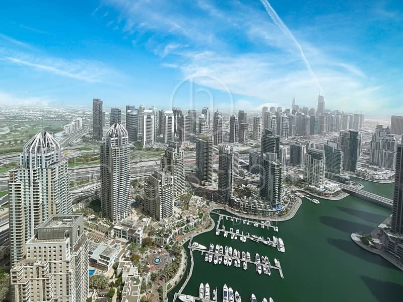 位于迪拜码头，滨海之门，滨海之门2号 2 卧室的公寓 3200000 AED - 6814794