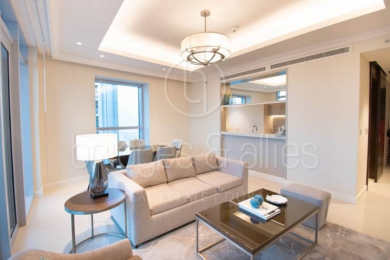 位于迪拜市中心，谦恭公寓喷泉景观综合体，谦恭喷泉景观天际系列2大厦 2 卧室的公寓 4200000 AED - 5907978
