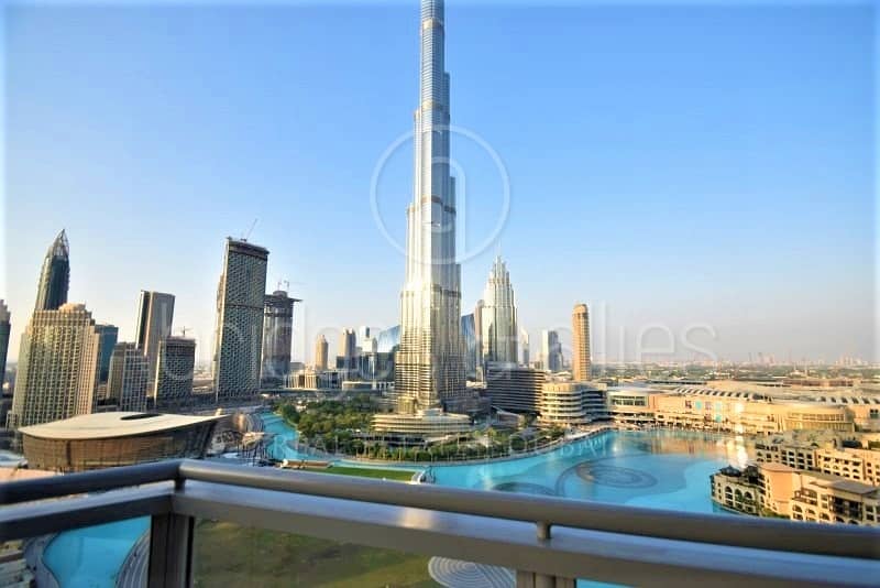 3BED + MAID | FULL BURJ AND FOUNTAIN VIEW | VACANT