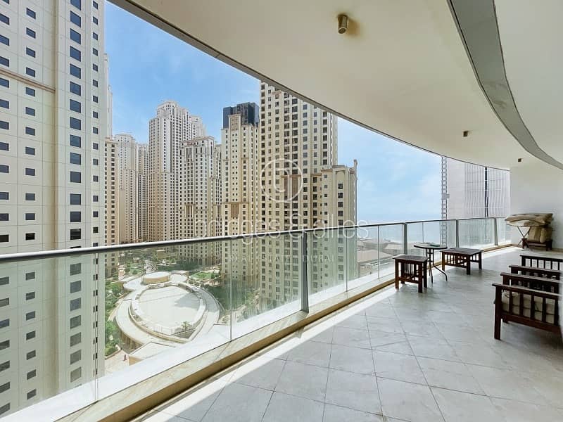 Квартира в Дубай Марина，Трайдент Гранд Резиденция, 2 cпальни, 145000 AED - 5926212