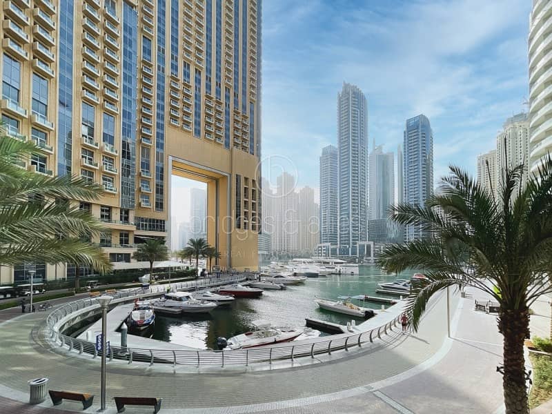 位于迪拜码头，迪拜滨海月亮塔 1 卧室的公寓 165000 AED - 6324516