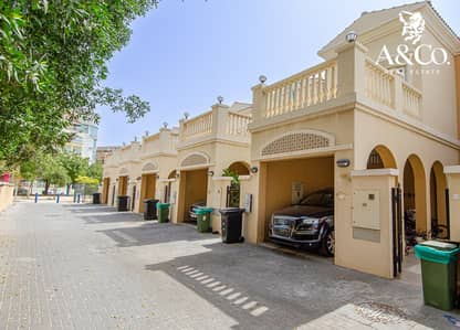 1 Bedroom Townhouse for Sale in Jumeirah Village Triangle (JVT), Dubai - District 8  | Single Row  | Backing Park