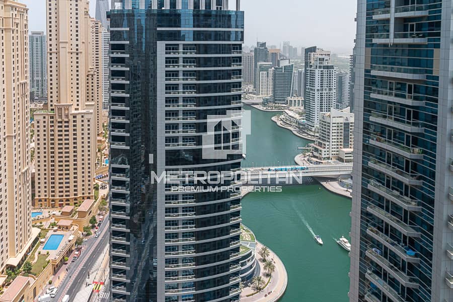 位于迪拜码头，湾区中心，湾区中心西 2 卧室的公寓 2000000 AED - 8237063