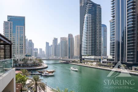 4 Bedroom Villa for Rent in Dubai Marina, Dubai - Unfurnished | Full Marina View | Vacant