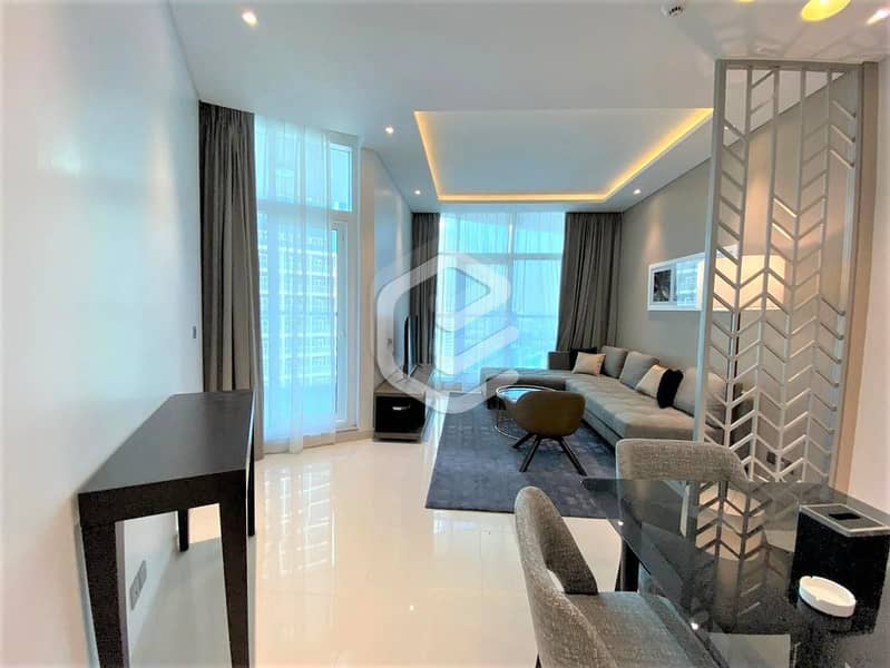 3 On High Floor | Furnished 1 Bedroom | Canal View