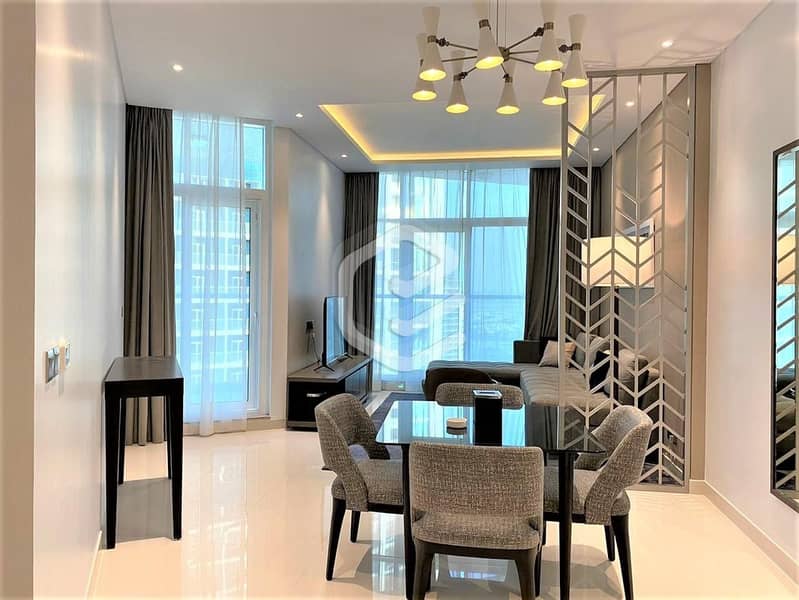 4 On High Floor | Furnished 1 Bedroom | Canal View