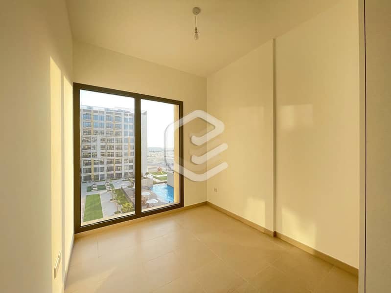 3 Sunset and Pool View | Bright Studio | Unfurnished