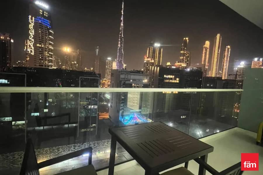 High Floor 1BR Apartment with Amazing Burj Views