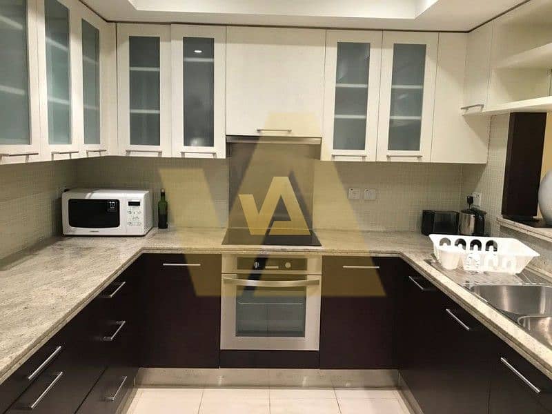 7 1 BR | Fully Furnished | High Floor | Blvd view |