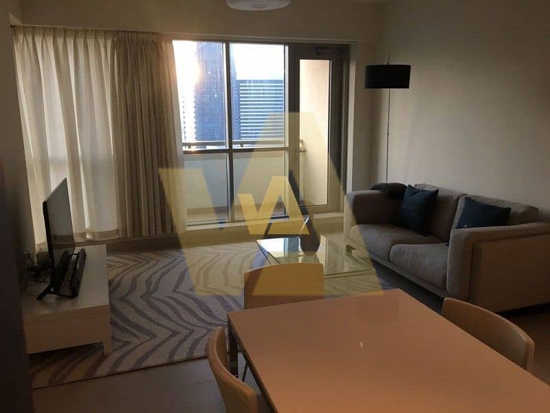 9 1 BR | Fully Furnished | High Floor | Blvd view |