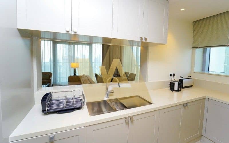 11 Furnished| Full Burj and Fountain View |High Floor