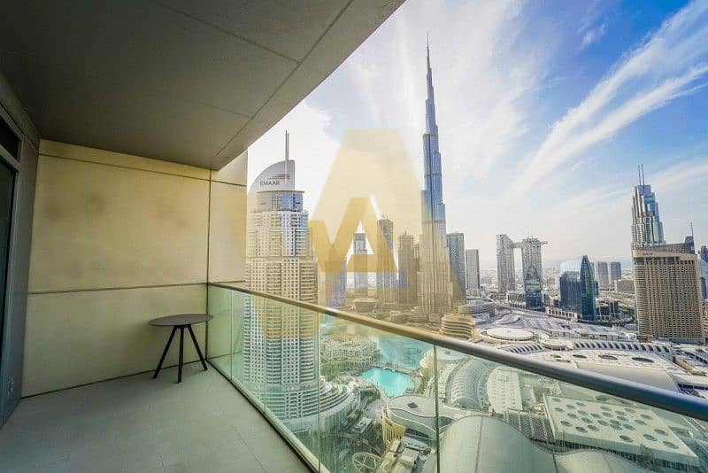 24 Furnished| Full Burj and Fountain View |High Floor