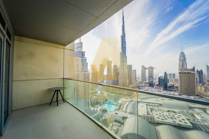 28 Furnished| Full Burj and Fountain View |High Floor