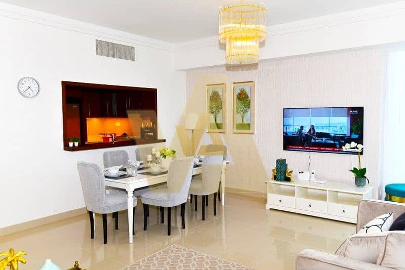 6 2 Bed Fully Furnished |Chiller Free Fountain & Khalifa view