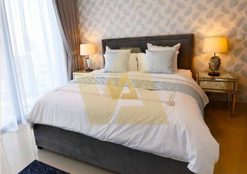 11 2 Bed Fully Furnished |Chiller Free Fountain & Khalifa view