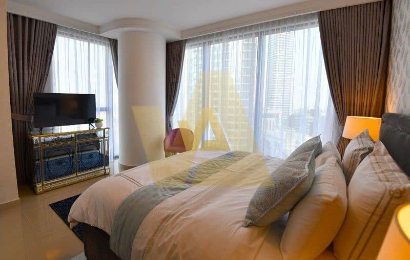 13 2 Bed Fully Furnished |Chiller Free Fountain & Khalifa view