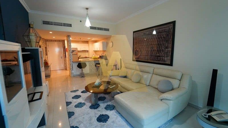 4 Partial Sea View|Furnished|3BR|Close to Marina Mall