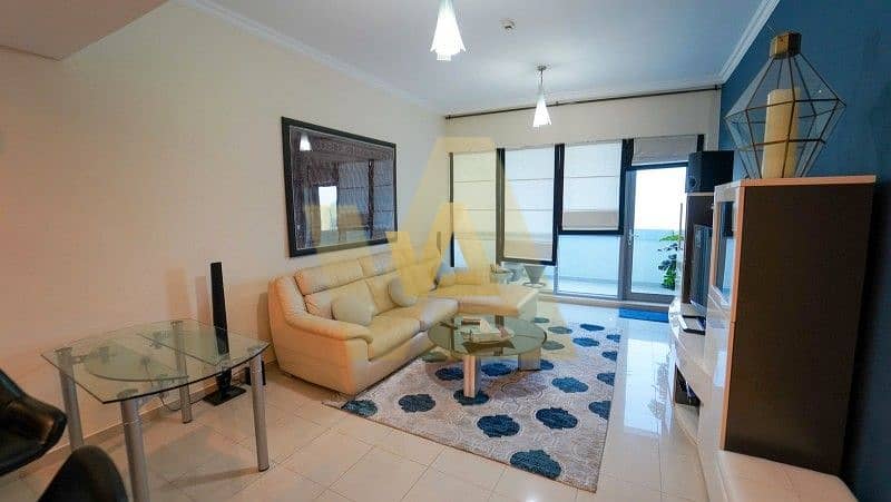 20 Partial Sea View|Furnished|3BR|Close to Marina Mall