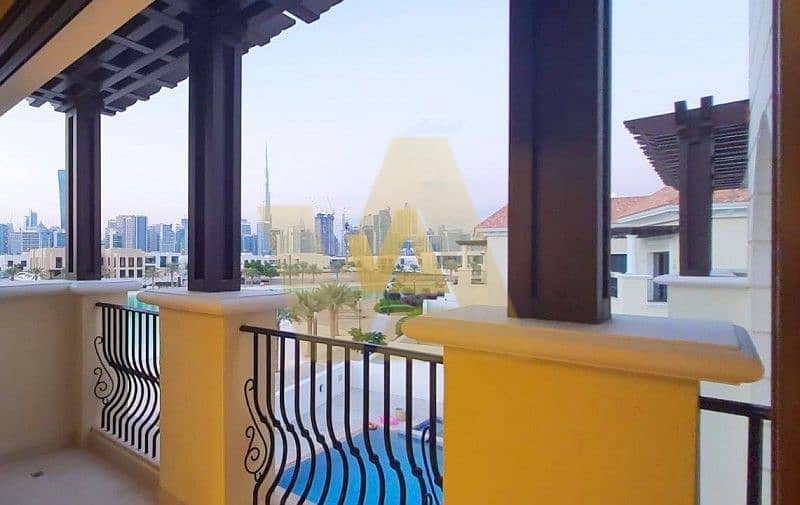 9 7 BR Med Mansion | Burj Khalifa and Lagoon View