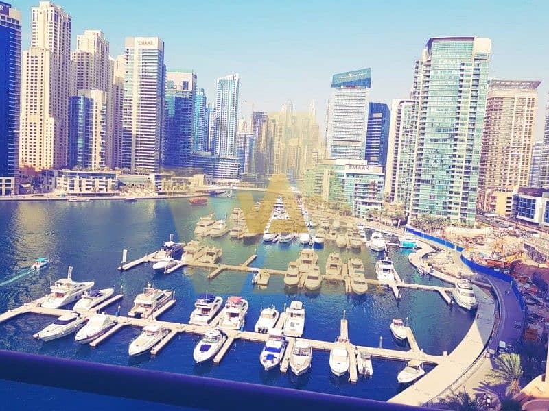Full Marina and Yatch Club View |Vacant 1 BR |